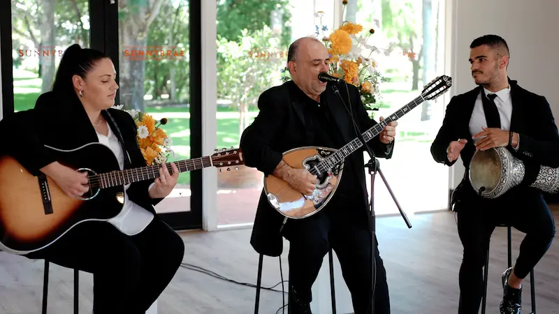 Adelaide Musicians Live performing Greek Medley